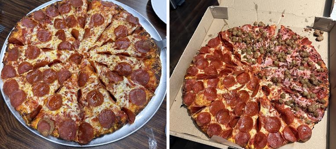 Jonah's Pizza Menu